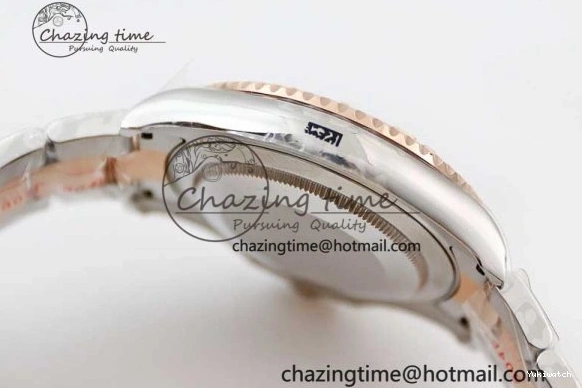 EWF SS Dial RG Yacht-Master Brown RG Bracelet 1:1 Edition Best on 126621 SS A3235 0409